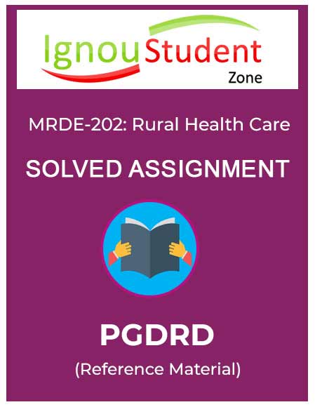 IGNOU MRDE 202 solved assignment