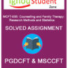 IGNOU MCFT 5 Solved Assignment