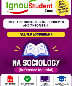 IGNOU MSO 102 Solved Assignment 2026-27