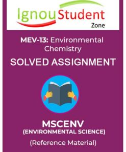 IGNOU MEV 13 Solved Assignment
