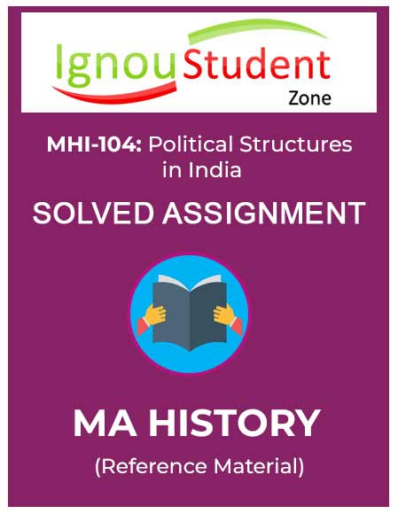 IGNOU MHI 104 Solved Assignment