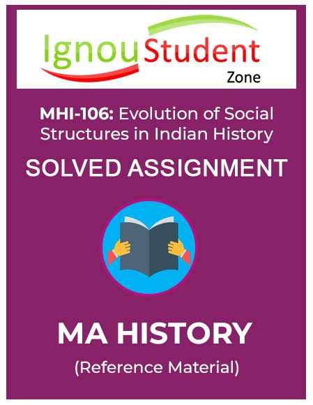 IGNOU MHI 106 Solved Assignment