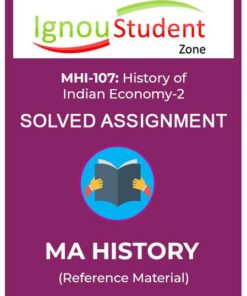 IGNOU MHI 107 Solved Assignment