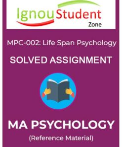 IGNOU MPC 2 Solved Assignment