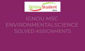 MSC Environmental Science