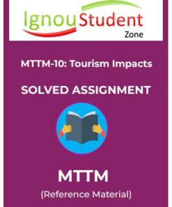 MTTM 10 IGNOU Solved Assignment
