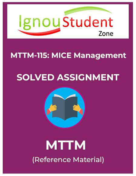 MTTM 115 IGNOU Solved Assignment