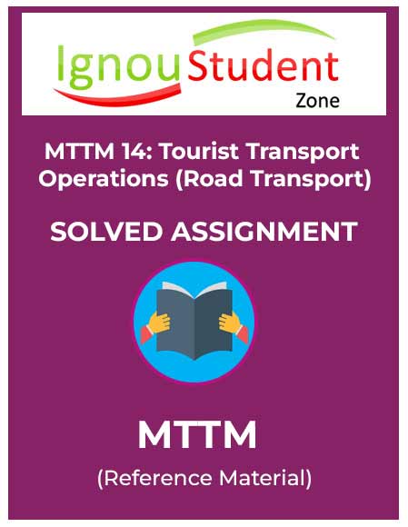MTTM 14 IGNOU Solved Assignment