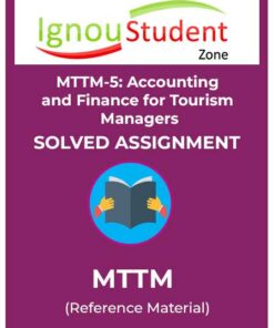 MTTM 5 IGNOU Solved Assignment