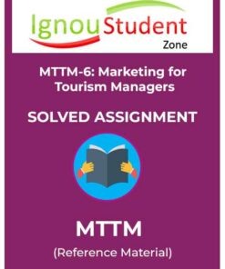MTTM 6 IGNOU Solved Assignment