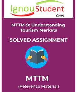 MTTM 9 IGNOU Solved Assignment
