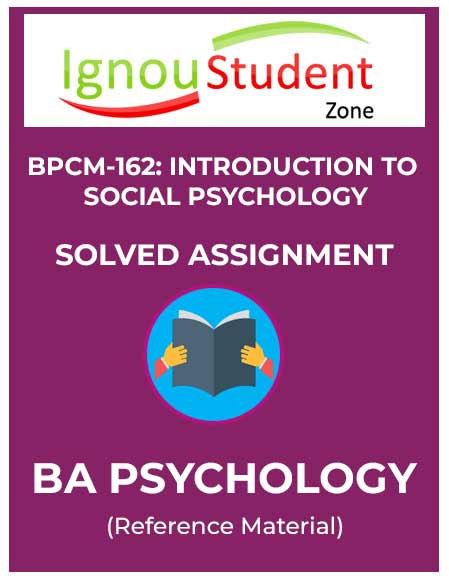 ignou-bpcm-162-solved-assignment IGNOU BPCM 162 Solved Assignment