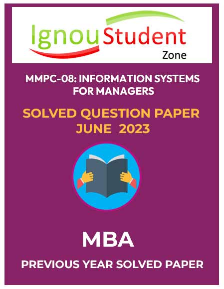 ignou-mmpc-8-Solved-QP-June-2023 mmpc 008 solved question paper pdf download ignou June 2023
