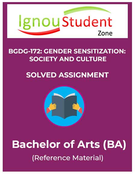 BGDG-172 2025–26 Solved PDF