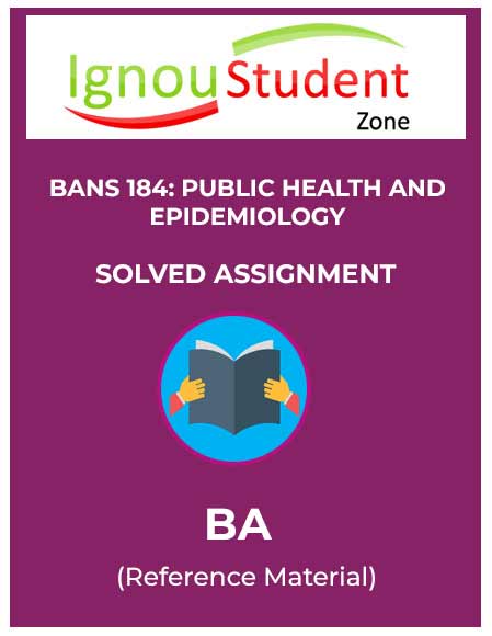 ignou-BANS-184-solved-assignment