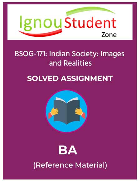 IGNOU BSOG 171 Solved Assignment in English and Hindi medium