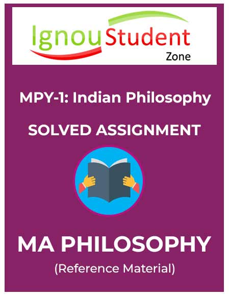 IGNOU MPY 001 Solved Assignment