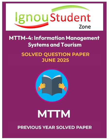 IGNOU MTTM 4 Solved Question Paper June 2025