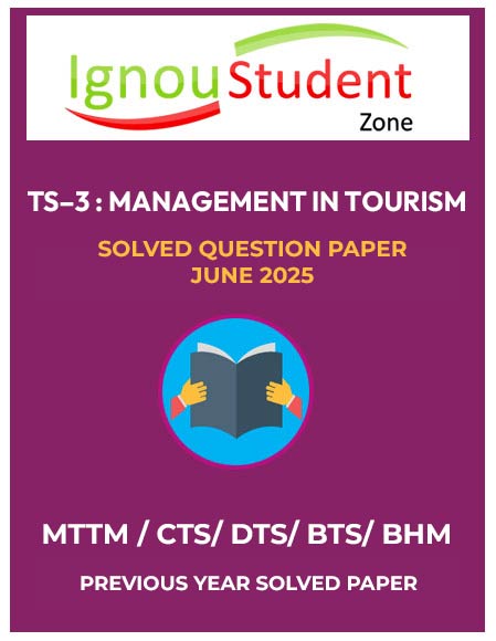 TS-3-Solved-Question-Paper-June-2025 IGNOU TS 3 Solved Question Paper June 2025