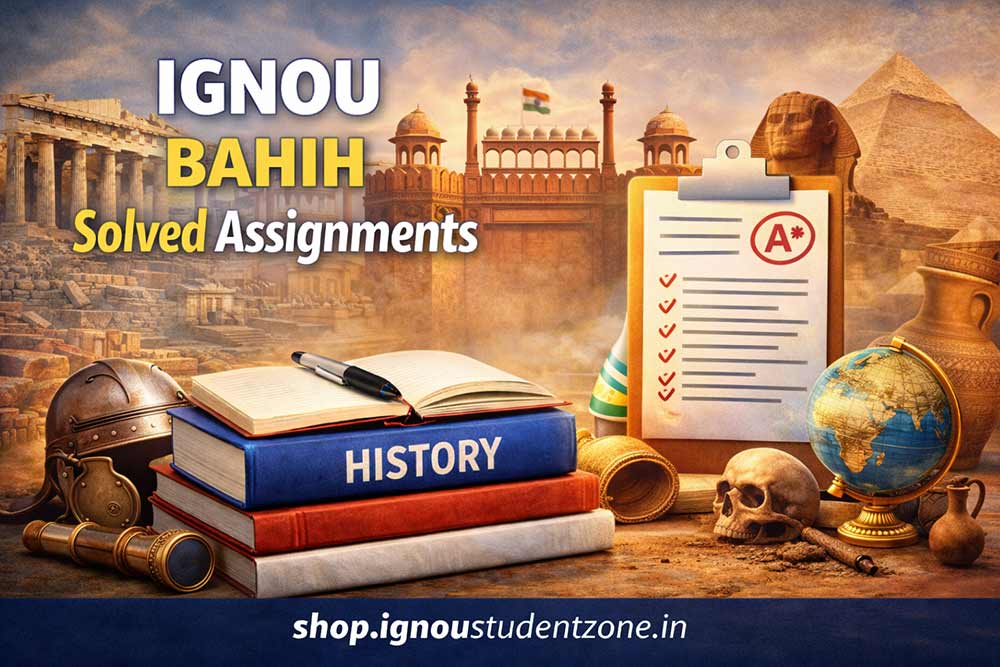IGNOU BAHIH Solved Assignments 2025-26