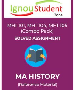 IGNOU MHI 101, 104, 105 Solved Assignment 2025-26 (Combo)