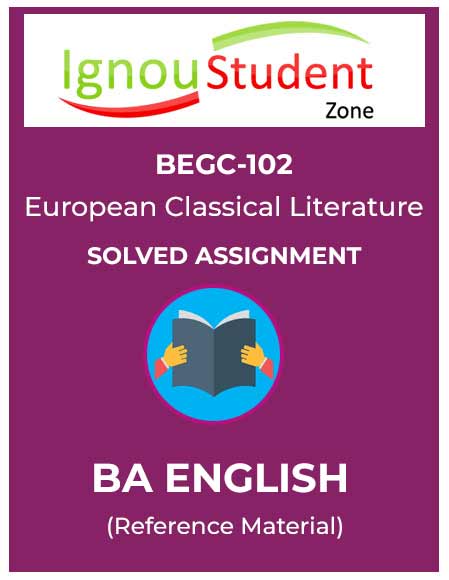 IGNOU BEGC 102 Solved Assignment