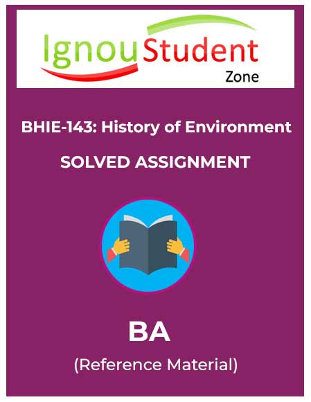 IGNOU BHIE 143 Solved Assignment
