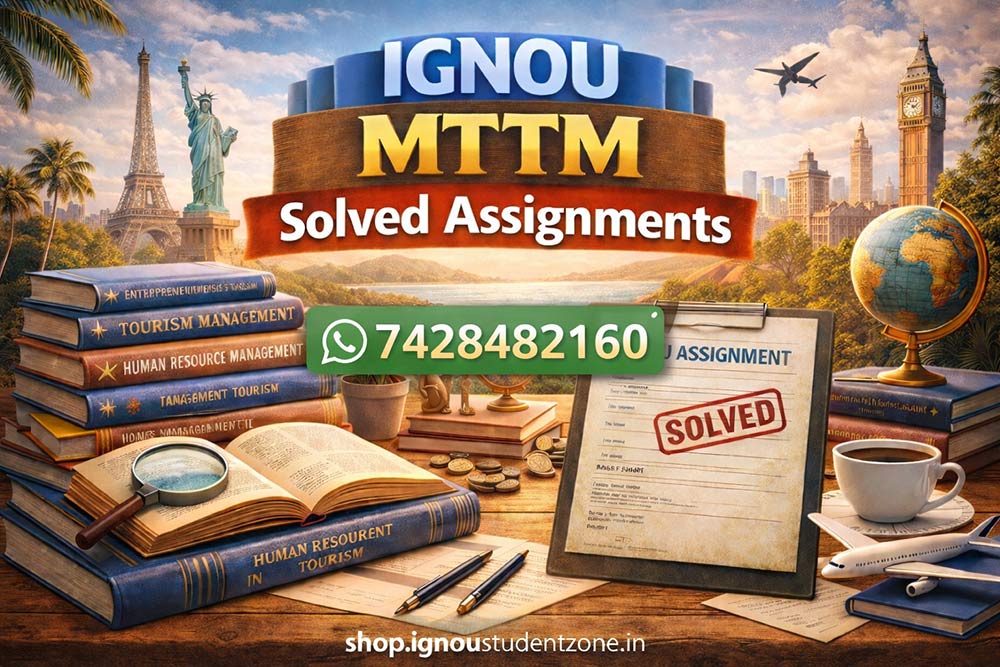 IGNOU MTTM Solved Assignment 2026