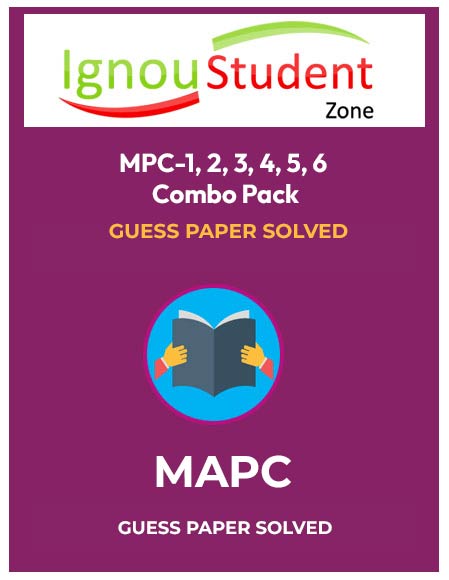 IGNOU MA Psychology First Year Solved Guess Paper PDF IGNOU MA Psychology First Year Solved Guess Paper PDF for MPC-001 MPC-002 MPC-003 MPC-004 MPC-005 MPC-006