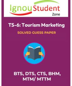 IGNOU TS 6 Solved Guess Paper with Top 25 Most Expected Questions and Answers